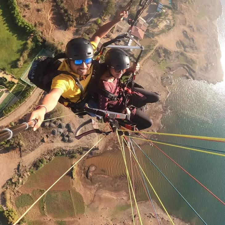 Acro Tandem paragliding package in Kamshet
