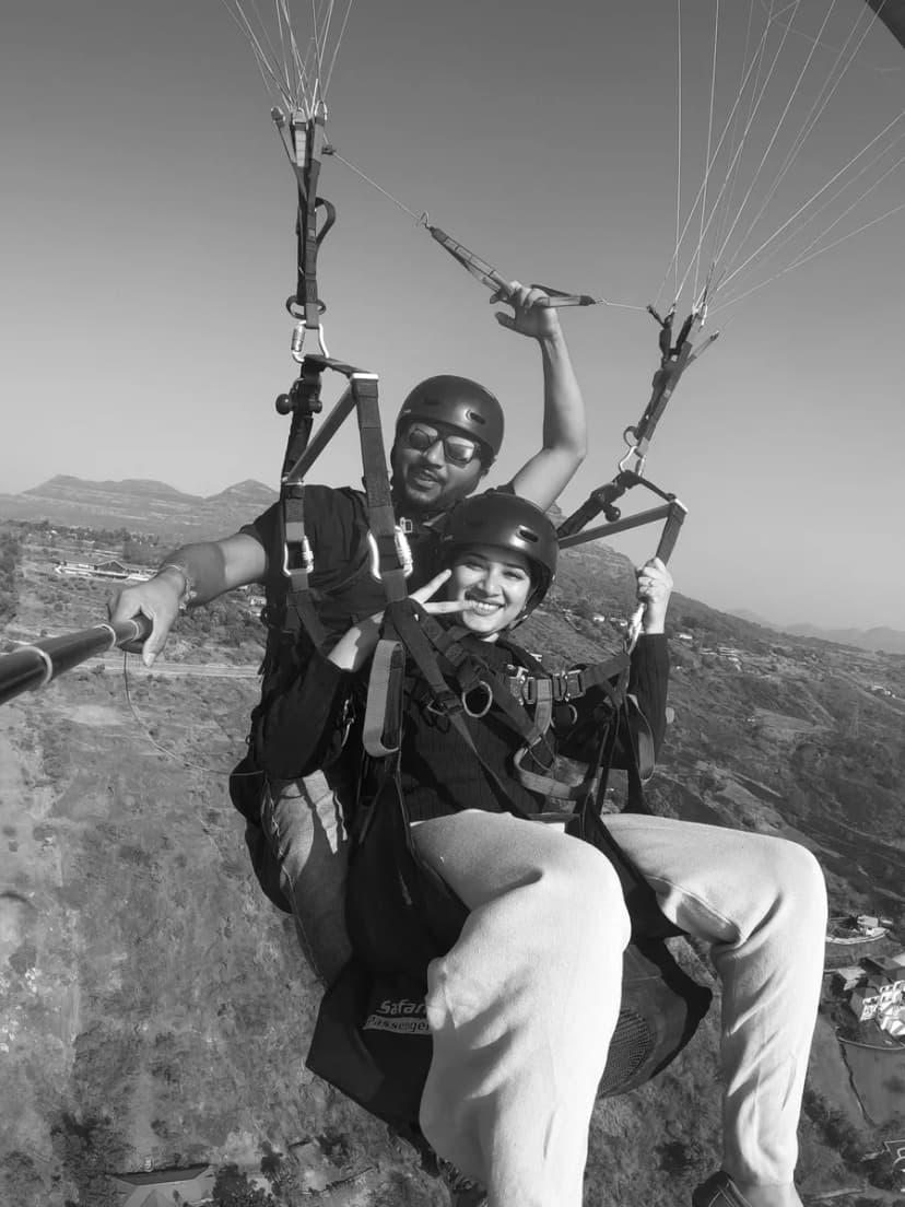 Paragliding in Kamshet